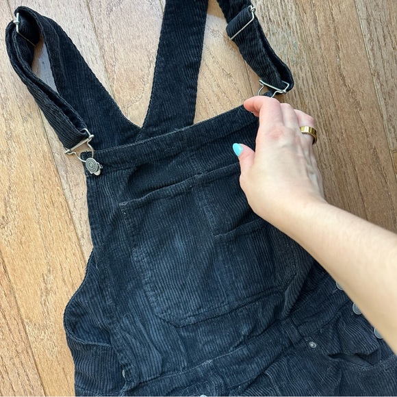 Free People x We The Free Good Luck Cord Overall in Black - Picture 12 of 15